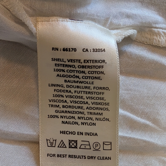 Anthropologie LeifNotes Patchwork Floral Fit & Flare Dress | Size 12 | Cotton - Picture 11 of 11